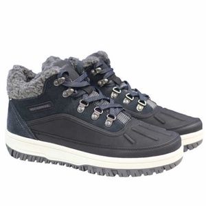 NEW Weatherproof Men's Faux Fur Sneakerboot BOOTIE LANDON NIB SUEDE/RUBBER NIB